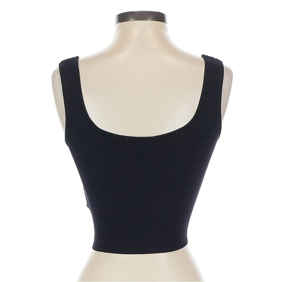 SANDRO Calvi Cropped Top Black Stay Cool Have Fun Chill Out Dream On 0 = XS - Picture 8 of 12